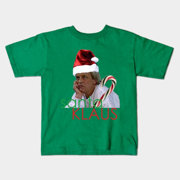 Santa Klaus Kids T-Shirt by pizzwizzler